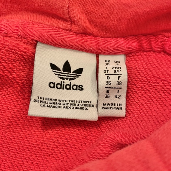 Adidas Original Women's Trefoil Hoodie Core Pink - Picture 4 of 7